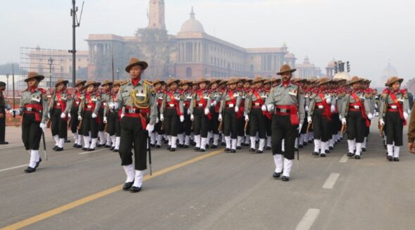 144 Assam Rifles contingent to take part in R-Day parade in Delhi