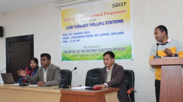 District level outreach programme for low turnout polling stations