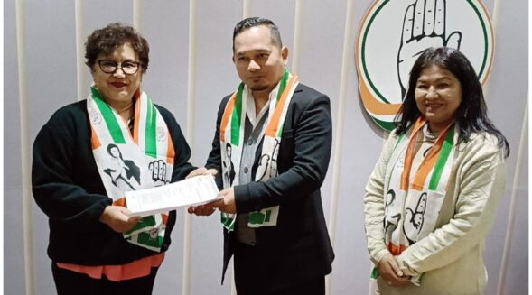 Clement Marak’s kin joins Congress, keen to contest from Selsella