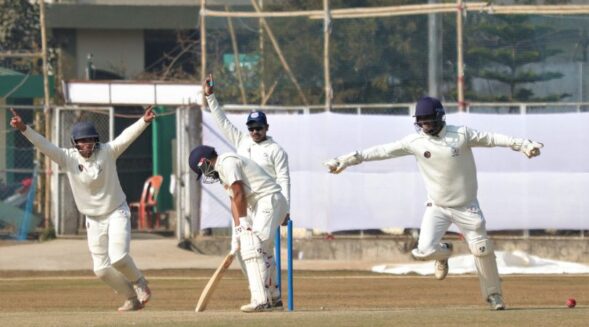 Ranji Trophy Semifinal: Meghalaya trail by 322 runs in 1st innings against Bihar