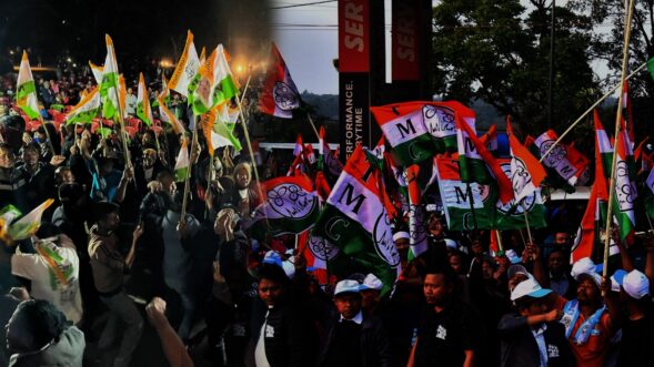 Phulbari under scanner again; TMC-NPP supporters clash over loud music; police attacked