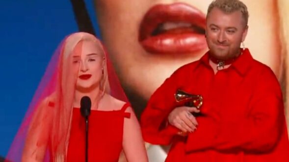 Sam Smith, Kim Petras put up an ‘Unholy’ performance at the Grammys