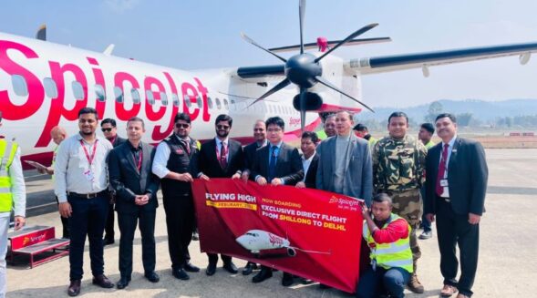 SpiceJet starts direct flights from Shillong to Delhi