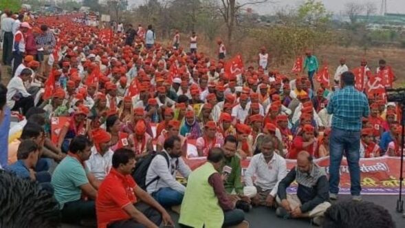 Nashik-Mumbai ‘long march’ takes a toll on farmers’ health, 40 ill