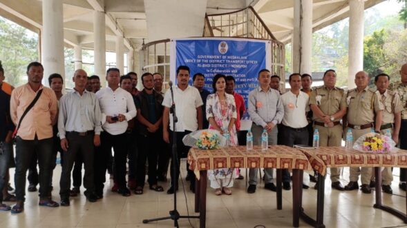Road safety awareness programme held in Nongpoh