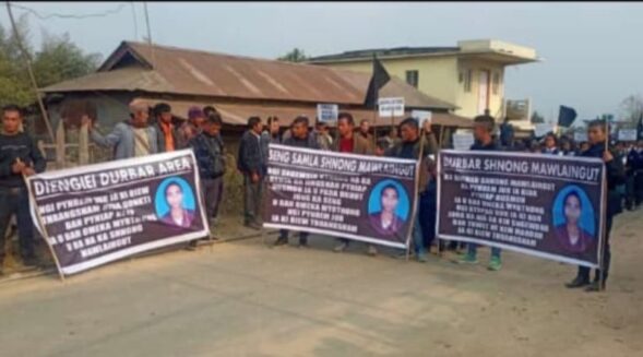 Rally held in protest against brutal Umiam murder