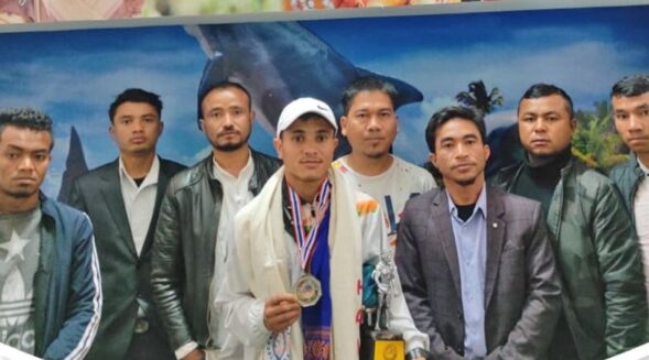 Mairang youth brings laurels to state in MMA tournament in Thailand 