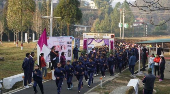 HQ 101 Area organises walkathon for women