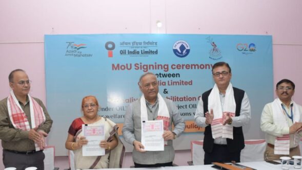 OIL inks MoU with rehab centre for welfare of persons with disabilities