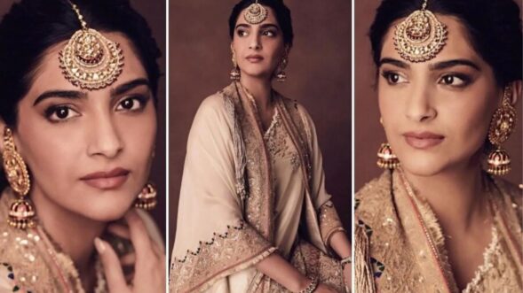 ‘I find saris most comfortable to wear in Indian heat,’ says Sonam Kapoor