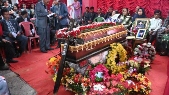 Final rites for ex-Sohiong MLA Nit Shabong performed