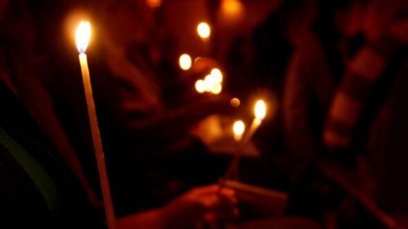 Candlelight vigil for Walinda Binong in Nongpoh