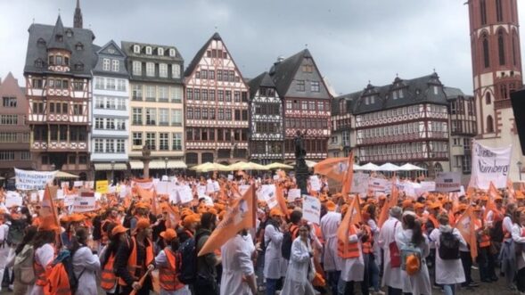 German doctors stage nationwide strike