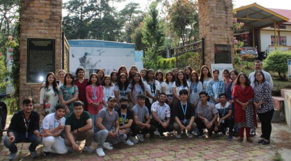 St. Anthony’s College students visit IBSD laboratory at Upper Shillong
