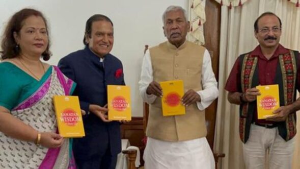 Governor launches book series Sanatan Wisdom