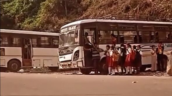 Video of school students not allowed to enter passenger bus in Tura goes viral