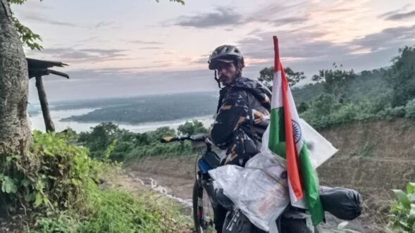Thank you, Meghalaya! says countrywide cyclist after completing state tour