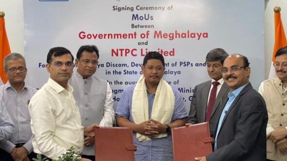 Govt signs MoUs with NTPC to uplift power infra in state