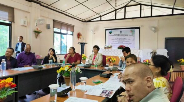 Ampareen Lyngdoh holds zonal review meeting in Jowai
