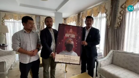 CM releases poster of Dominic Sangma’s feature film Rapture