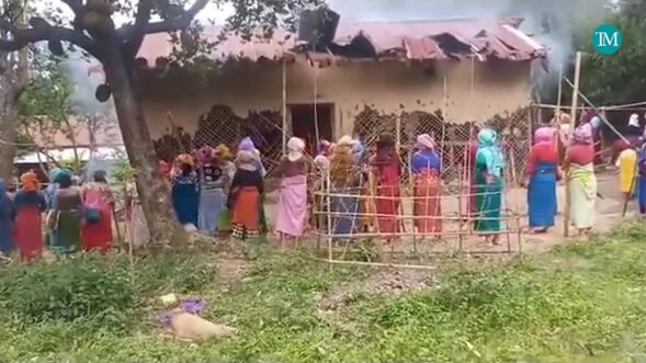 Manipur women parade case: Main accused’s house burnt down