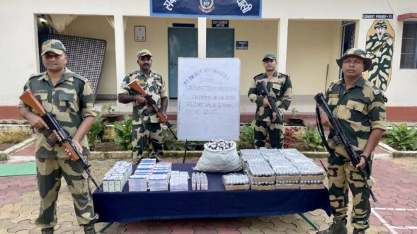 BSF seizes medicines worth Rs. 3.74 lakhs on India-Bangladesh border