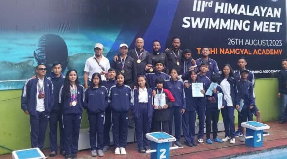 Meghalaya wins 2 Gold, 3 Silver, 13 Bronze medals at Himalayan Swimming Meet