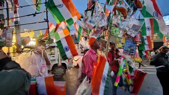Sales low but thought of freedom gives flag vendors goosebumps