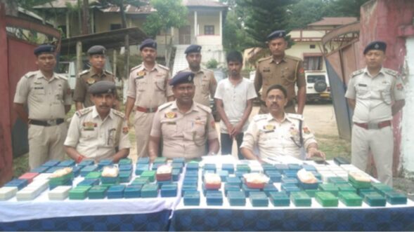Heroin worth Rs 16 cr seized in Tripura, Meghalaya; 5 drug peddlers held
