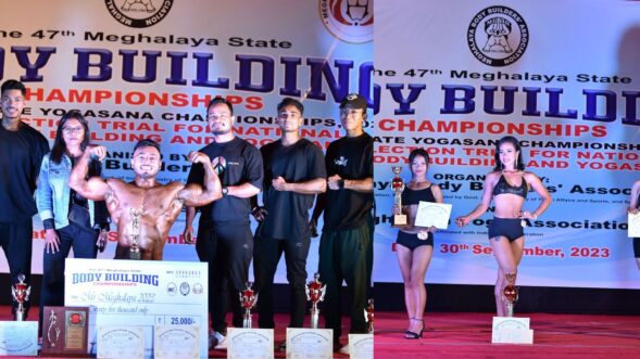 47th Meghalaya State body building championship held in Shillong