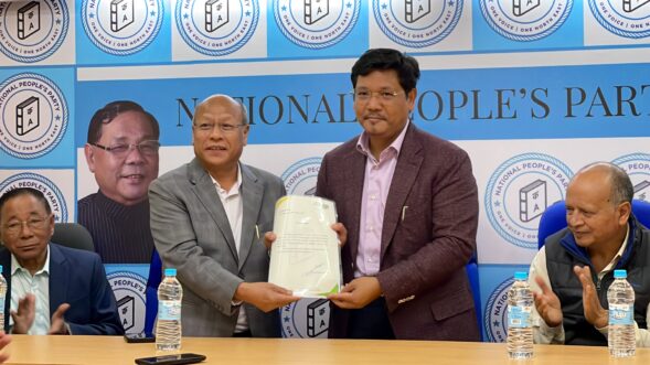 Prestone Tynsong appointed new president of NPP Meghalaya
