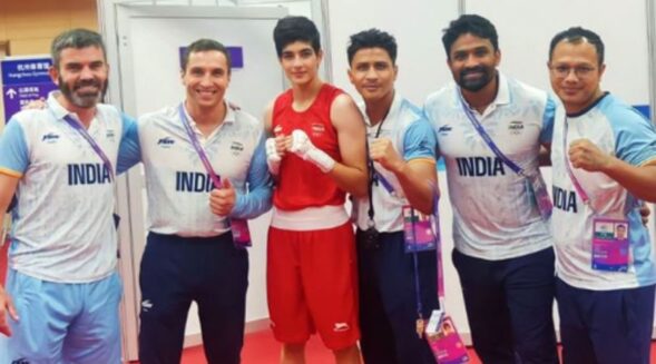 Asian Games: Parveen Hooda signs off with bronze in women’s 57kg boxing; Lovlina fights for gold
