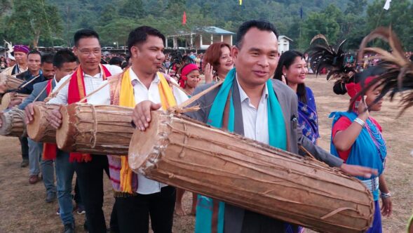 100 Drums Wangala Festival draws mamoth crowds in Assam