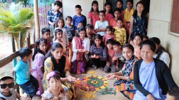 SPARK organises eco-friendly Diwali for underprivileged kids