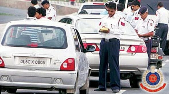 Air pollution: Over 400 challans issued by traffic cops on Diwali
