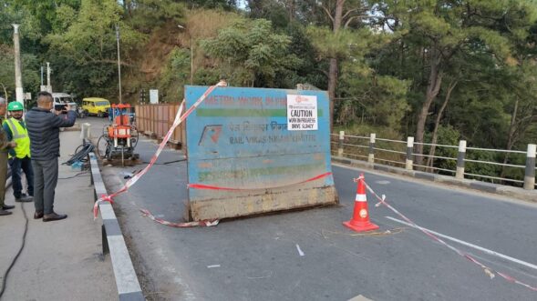 Umiam dam bridge renovation begins, temporarily disrupts traffic