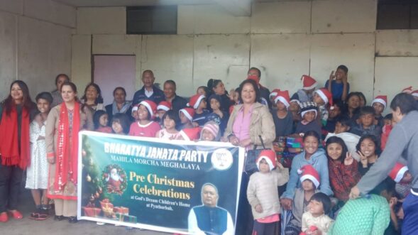 Community spirit shines at Meghalaya Mahila Morcha’s holiday event