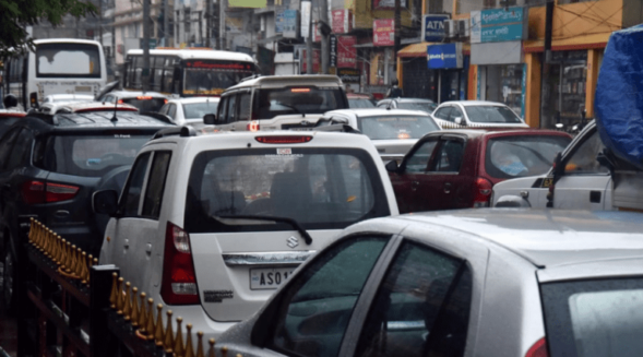 BJP laments poor road condition in city