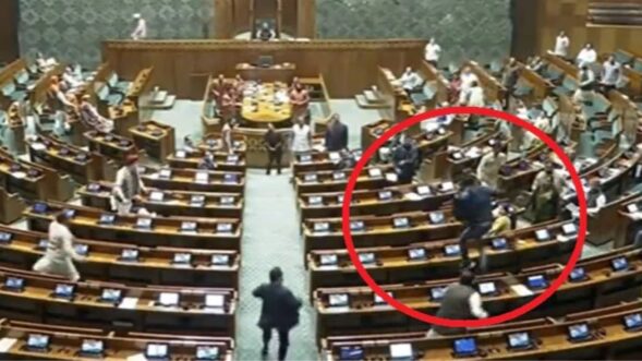 Parliament security breach: Two unidentified men jump from visitor’s gallery in LS