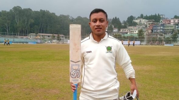 Raj Biswa’s heroic 94 puts Meghalaya in solid position against Mizoram in Ranji Trophy