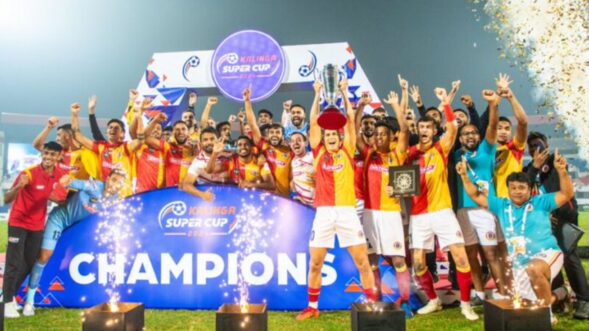 12 years of pall of gloom lifted: East Bengal win a spine-chiller to take home Kalinga Super Cup