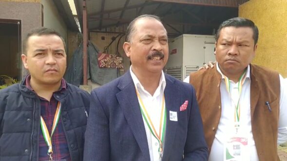 Vincent Pala criticises state govt’s denial of USTM event, Assam CM’s restrictions