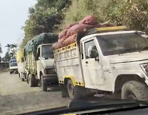 Large scale onion shipment into Khasi Hills Balat border points to major smuggling racket misusing border Haat