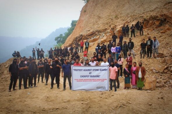 Garo Hills villagers seal stone quarry after authorities turn a blind eye