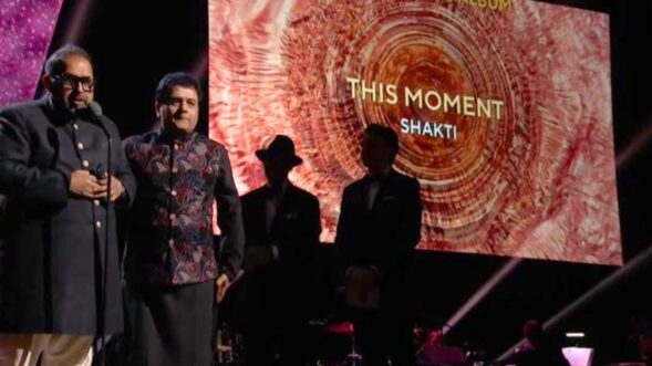 Shakti clinches Grammy for Best Global Music Album with ‘This Moment’