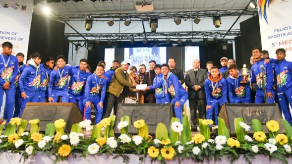 Chief Minister honours Meghalaya Games and Khelo India achievers