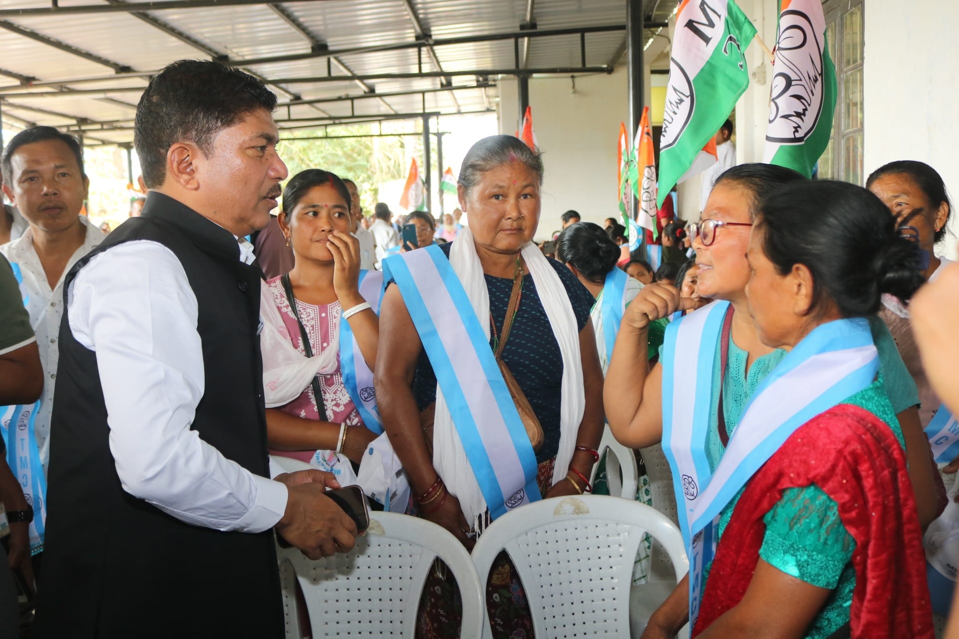 Trinamool hits campaign with Zenith while Saleng pulls away 2 AITC leaders