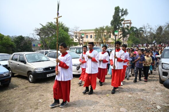 Palm Sunday celebrations in Garo Hills mark start of Holy Week