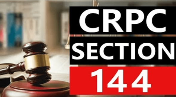 District Magistrate of South West Garo Hills, Ampati issues order under section 144 CrPC
